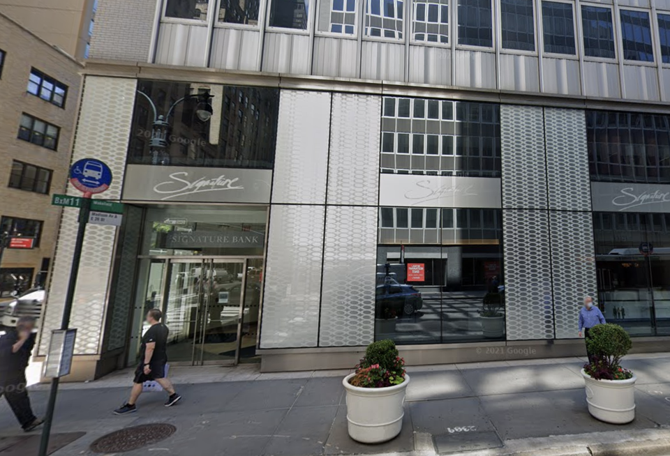 Signature Bank branch