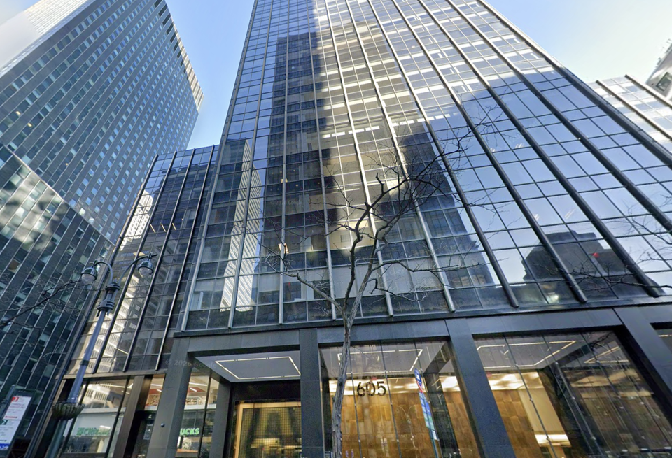 Fisher Brothers' 605 Third Ave., where law firm Hodgson Russ signed for 20K SF this week.