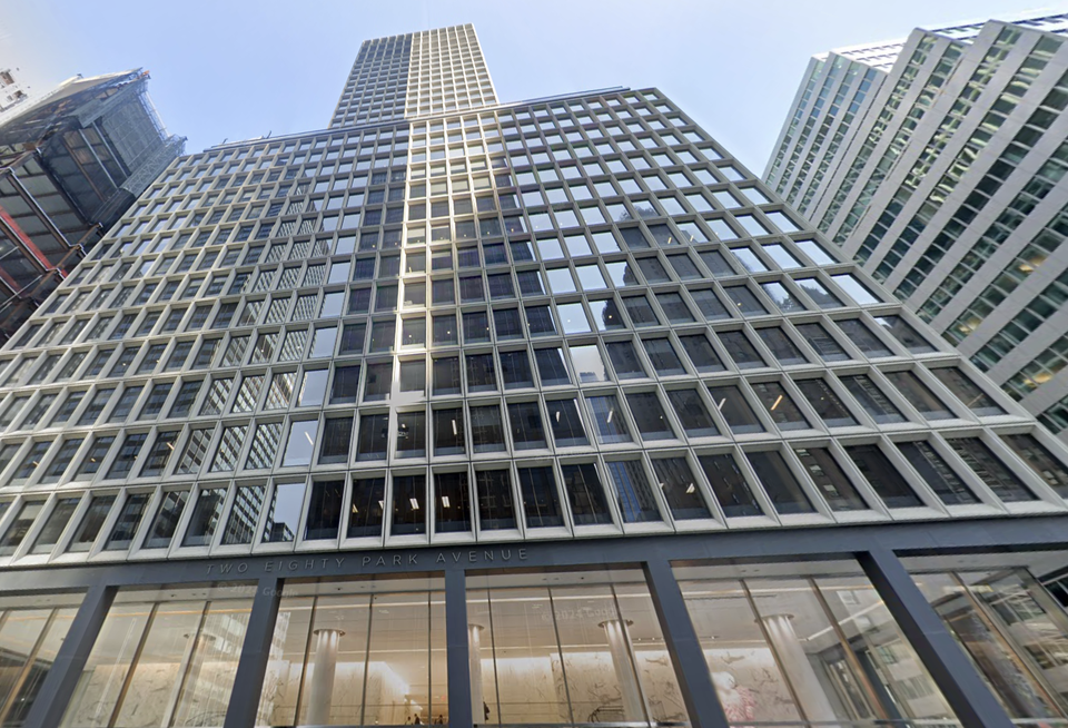280 Park Ave., where Vornado Realty Trust and SL Green Realty signed Antares Capital signed to 76K SF this week.