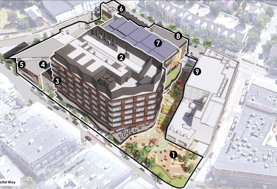 A rendering of Nubian Square Ascends.