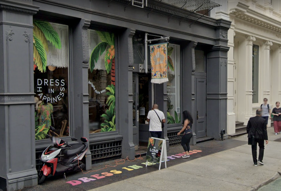 Clothing retailer FARM Rio at its 113 Prince St. retail location.