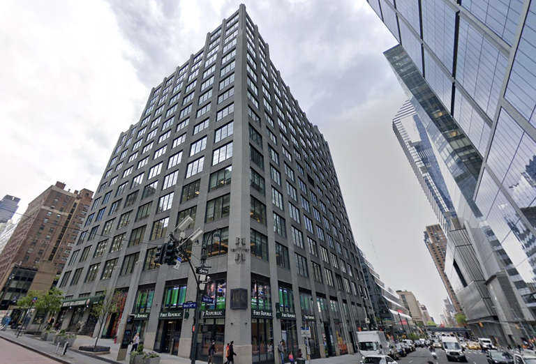 601W Cos.' 410 10th Ave. property, where First Republic Bank previously leased 212K SF.