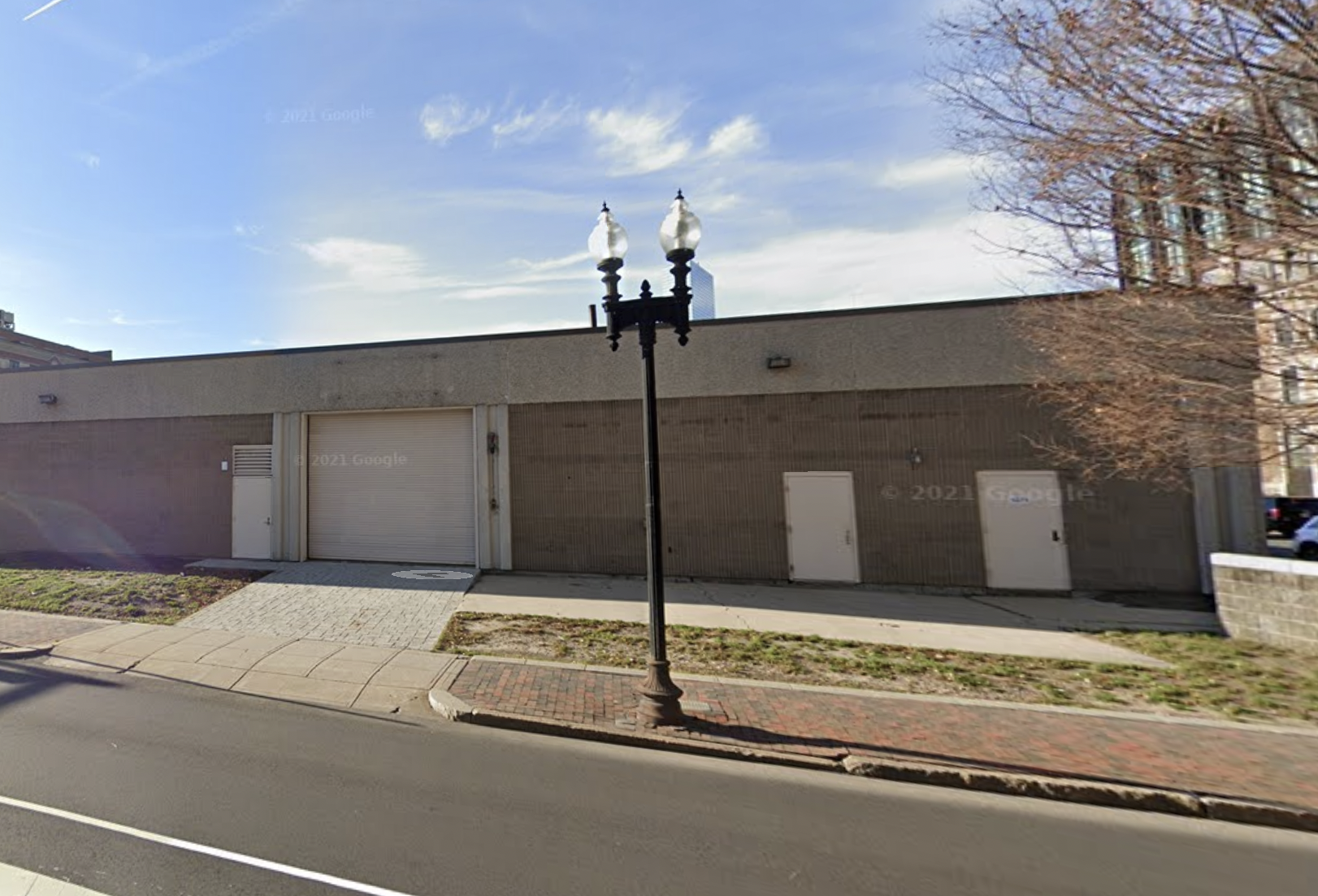 The South End property where Drucker Co. proposed a lab-and-office development.