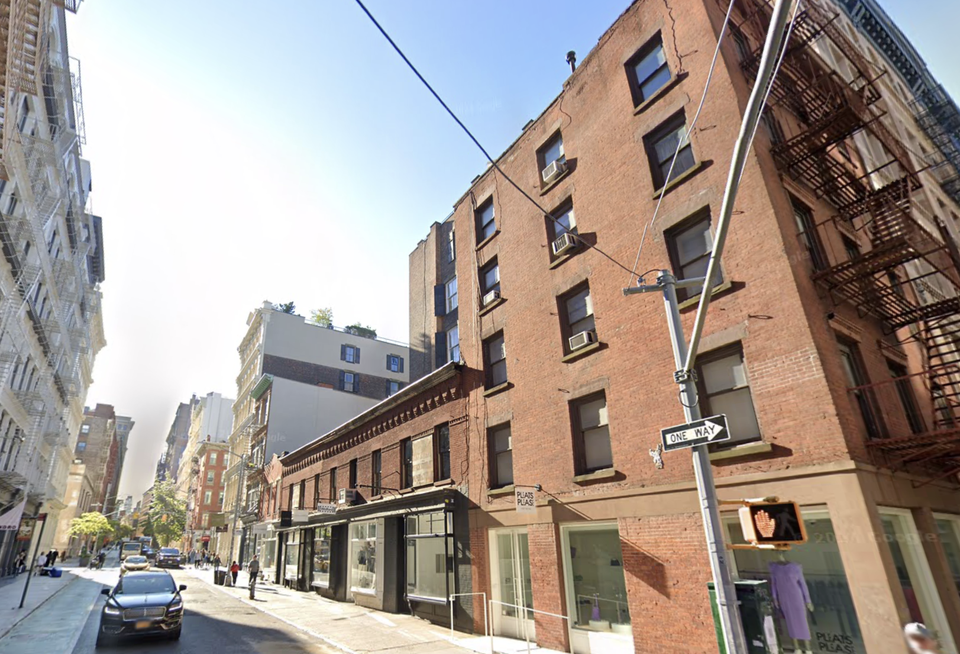 120 through 126 Prince St., where Esteen Lauder Cos. signed four SoHo retail leases this week.