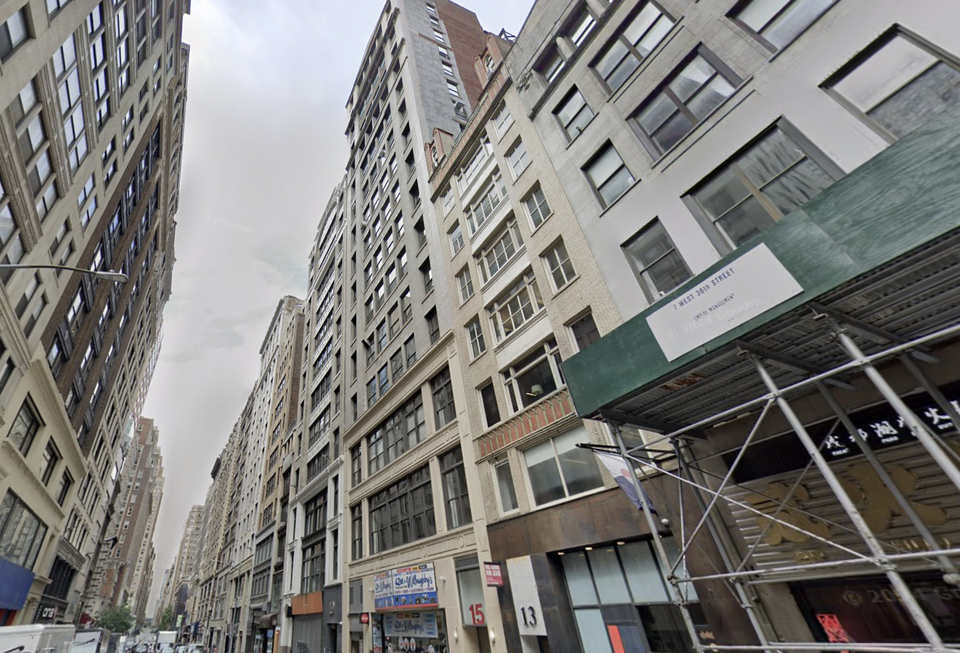 Walter & Samuel parted ways with 15 W. 36th St., an office building in Manhattan's Garment District, for $21.5M.
