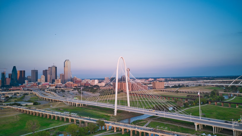 Skyline view of Dallas, Texas