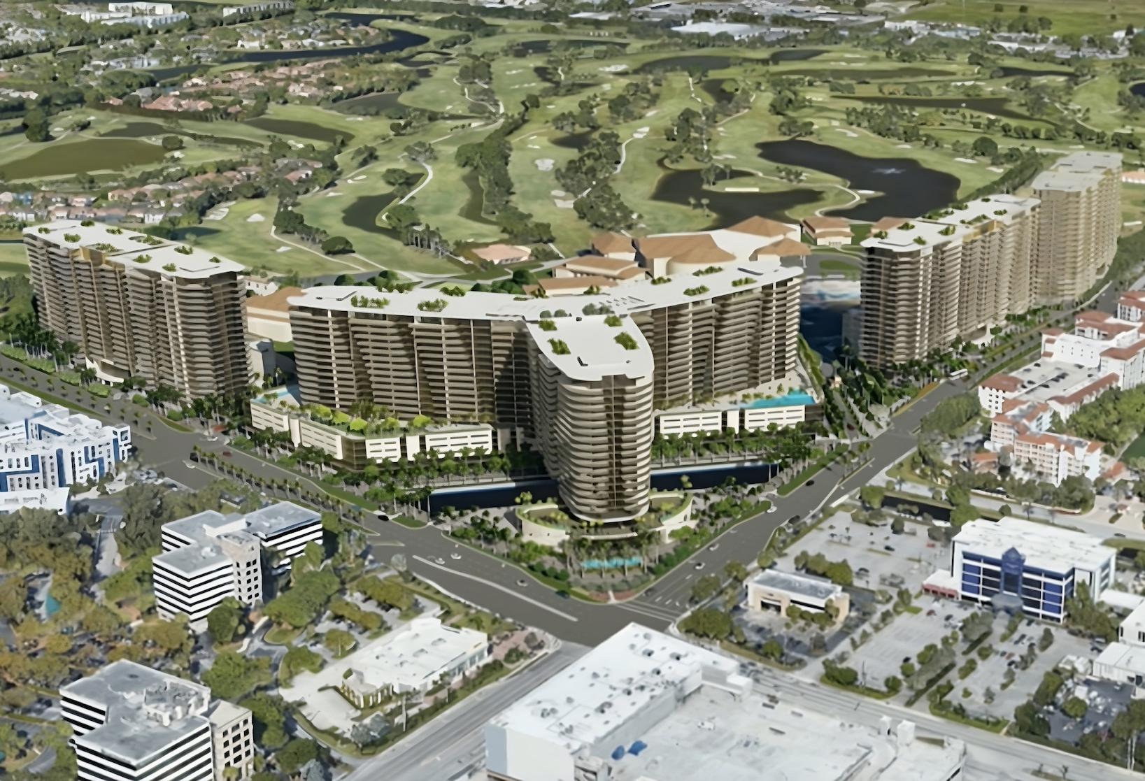 Doral International Towers Rendering - Trump National Doral - Miami