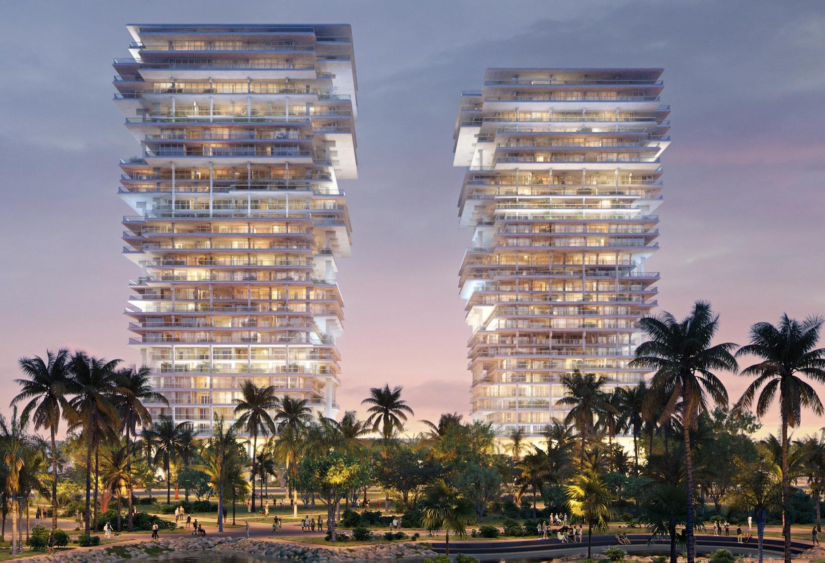 Jeff Greene West Palm Beach Condos Currie District 2175 N Flagler Drive Herzog and de Meuron