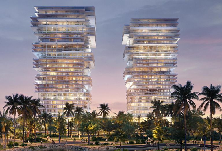 Jeff Greene West Palm Beach Condos Currie District 2175 N Flagler Drive Herzog and de Meuron