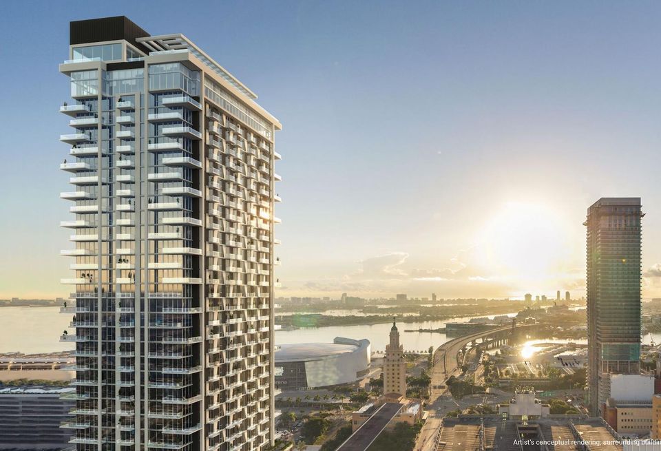 The Crosby Miami Worldcenter Downtown Short Term Rental. Related Group 698 Northeast 1st Ave