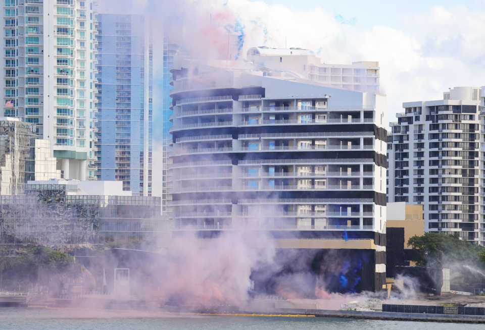 Mandarin Oriental Miami Implosion