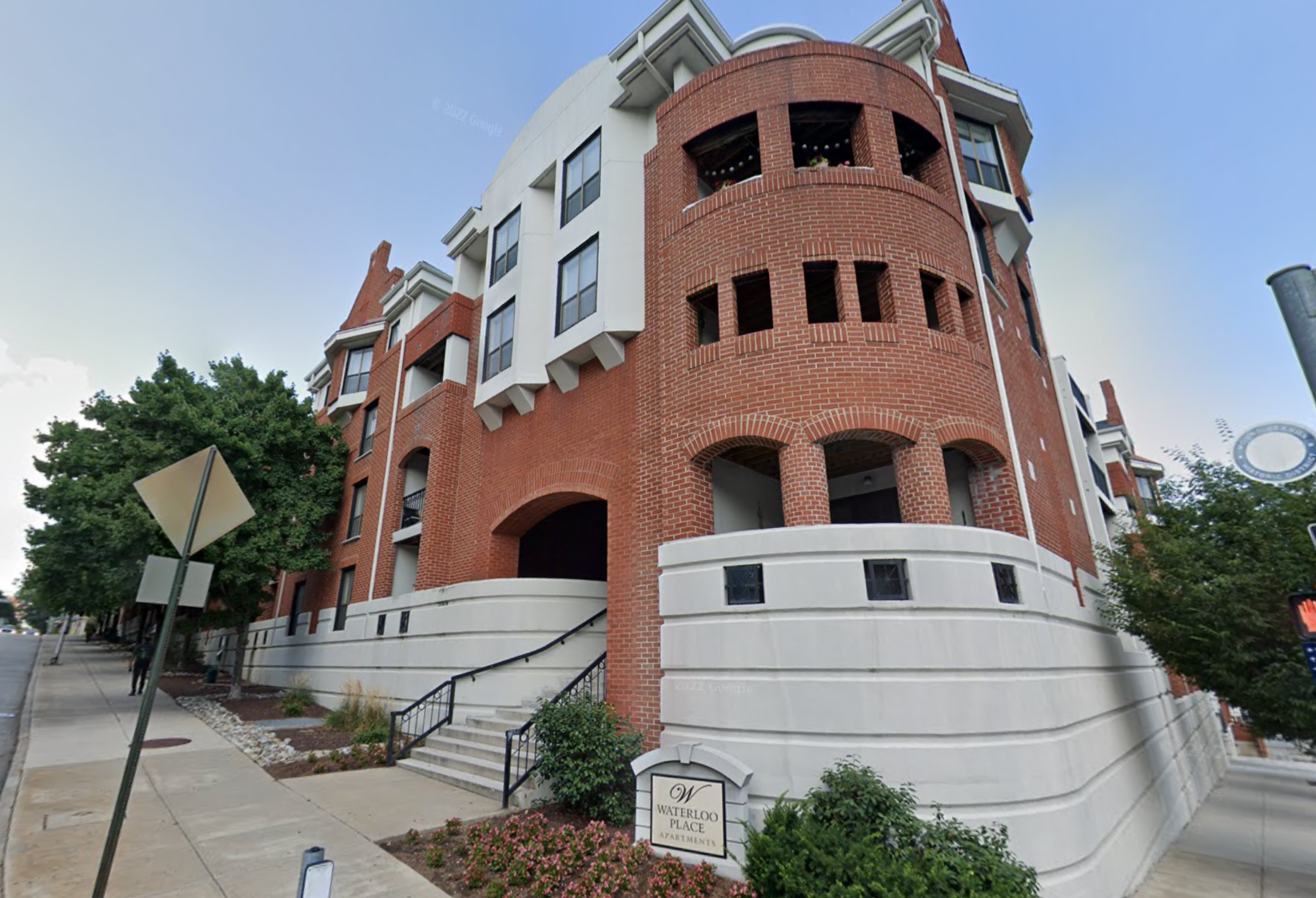 The Waterloo Place Apartments at 649 St. Paul St. in Baltimore. 