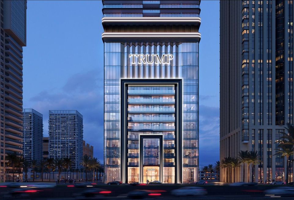 Trump International Hotel and Tower in Dubai _ Dar Global _ Trump Organization _ Dubai, UAECatie Dixon granted one-time use permission 5/22/25. Not for reuse