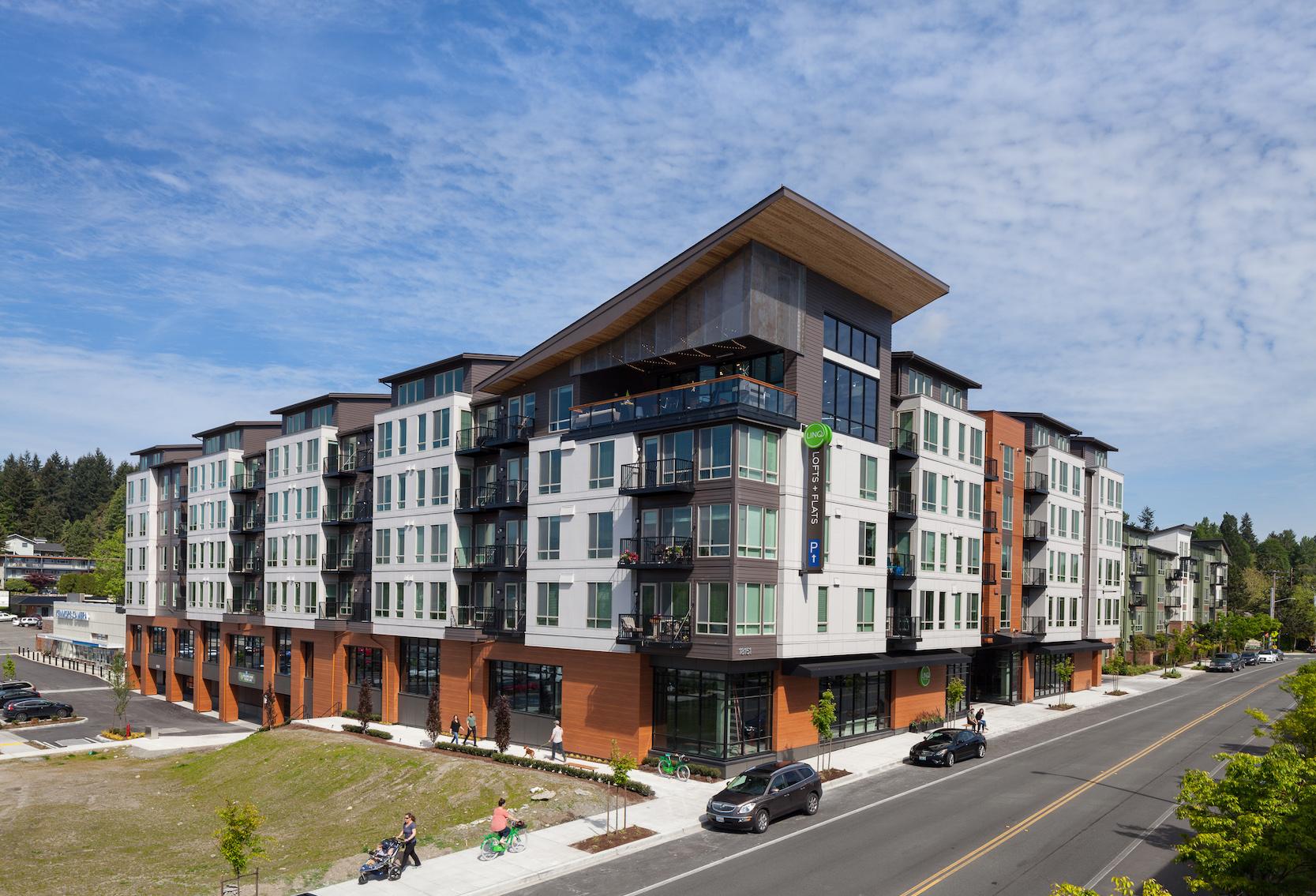 MainStreet Property Group’s LINQ Lofts + Flats named NAIOP Washington State's Multi-Family Residential Development of the Year.
