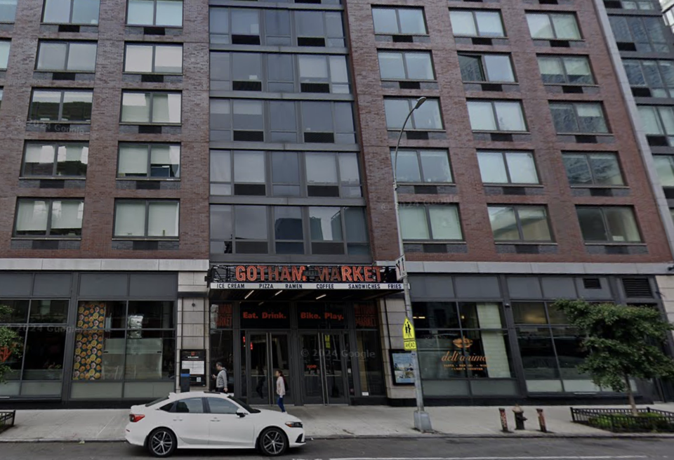 Gotham West Market, at 600 11th Ave., which closed at the end of 2024 after 11 years.