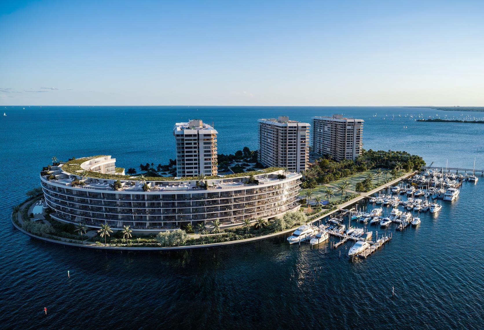 Vita at Grove Isle Coconut Grove Miami CMC Group 5 Grove Isle Drive