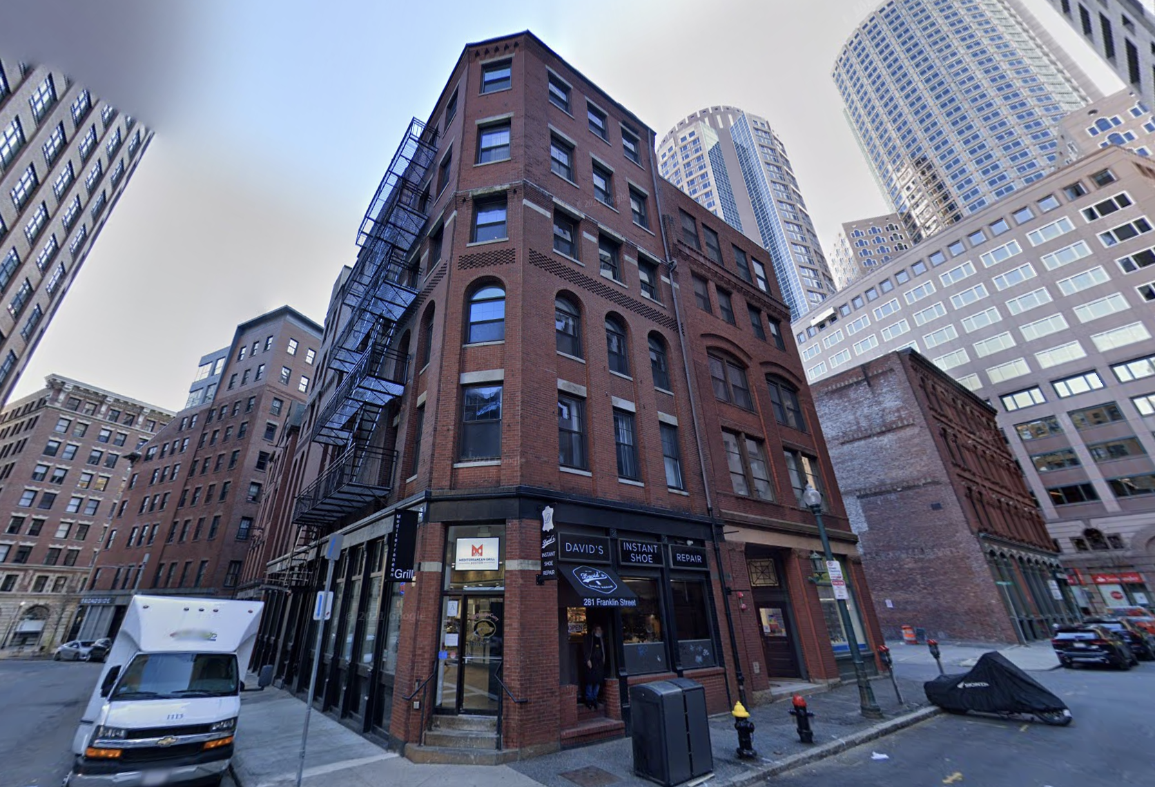 Boston Pinnacle Properties secured $5.1M in financing for its office-to-residential conversion project at 281 Franklin St. 281 Franklin St. in Boston
