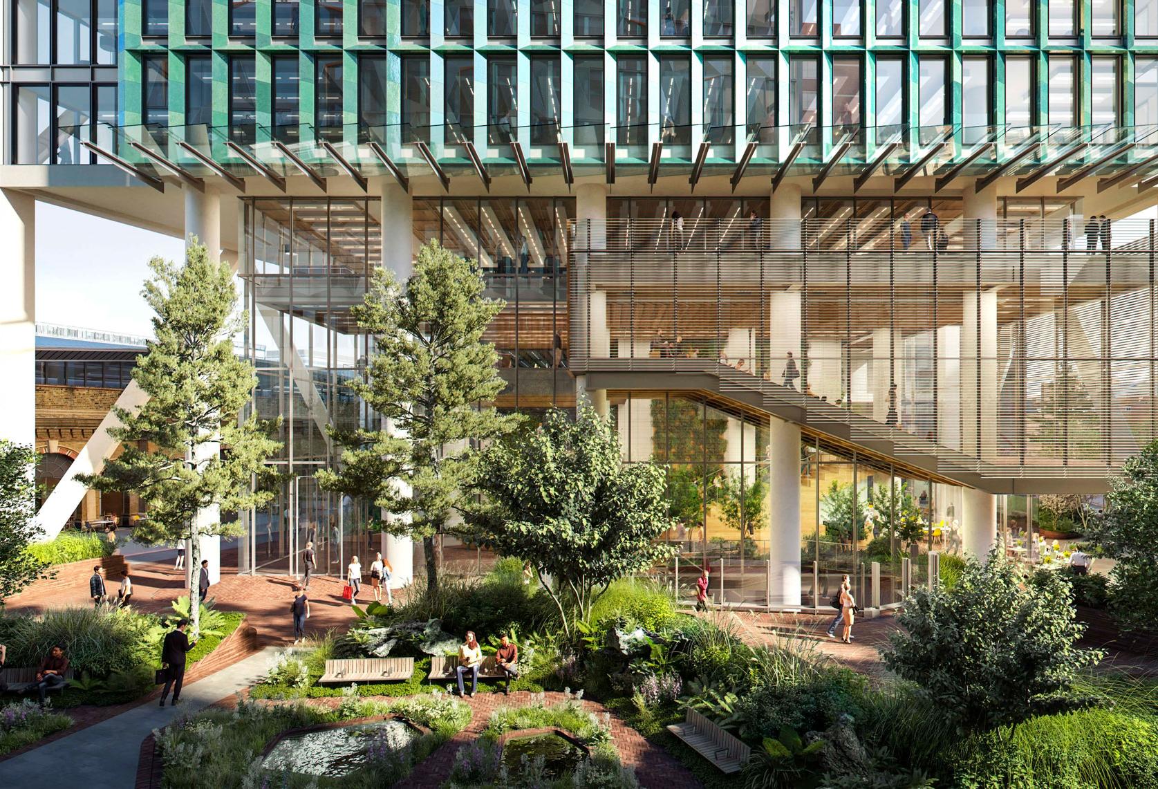 A Look Inside The Most Sustainable Office Tower In London