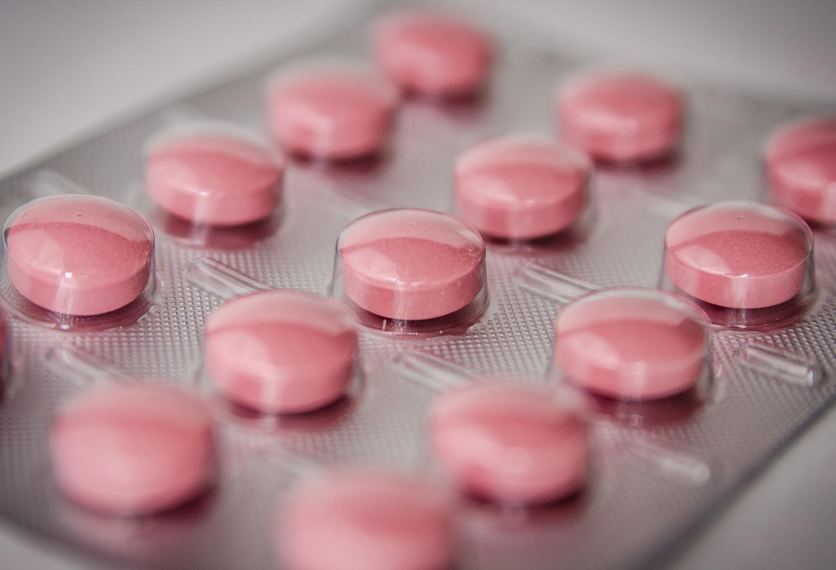 Pack of pills and drugs