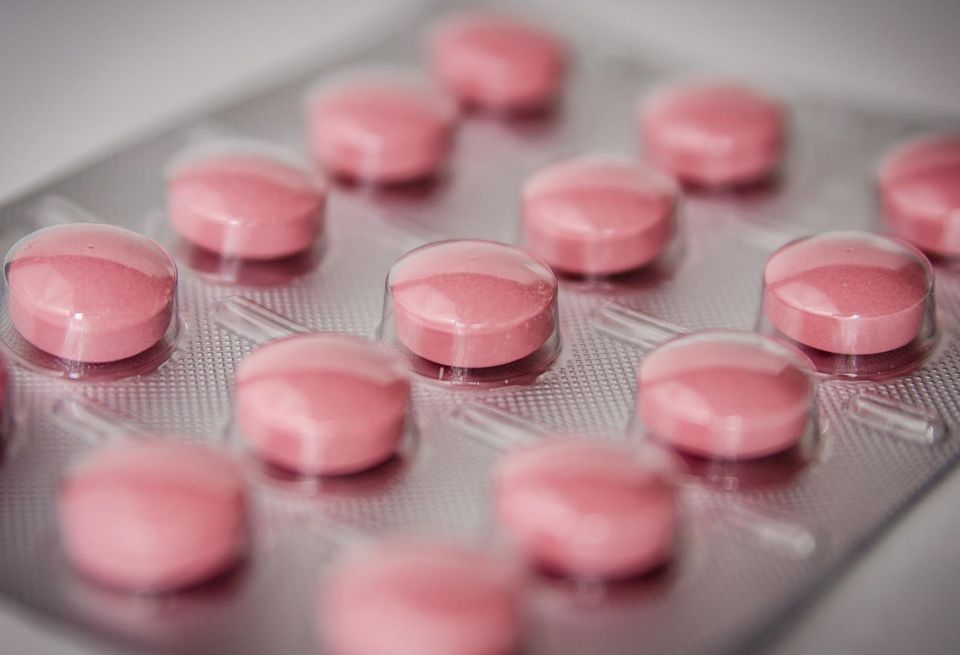 Pack of pills and drugs