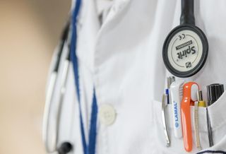 Doctor close up