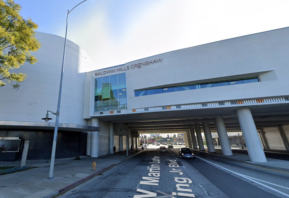 The Baldwin Hills Crenshaw mall in South Los Angeles