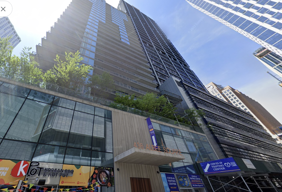 436 Albee Square in Downtown Brooklyn, which changed hands this week for $112.8M.