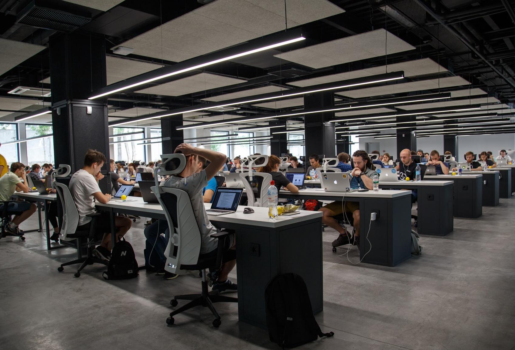 Office space open plan