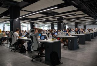 Office space open plan