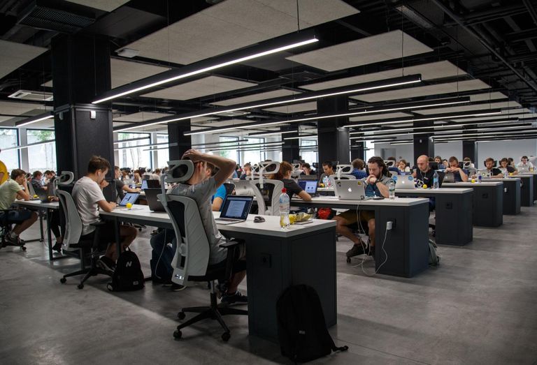 Office space open plan