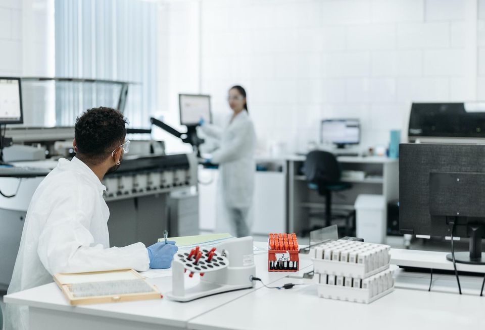 Biotech lab