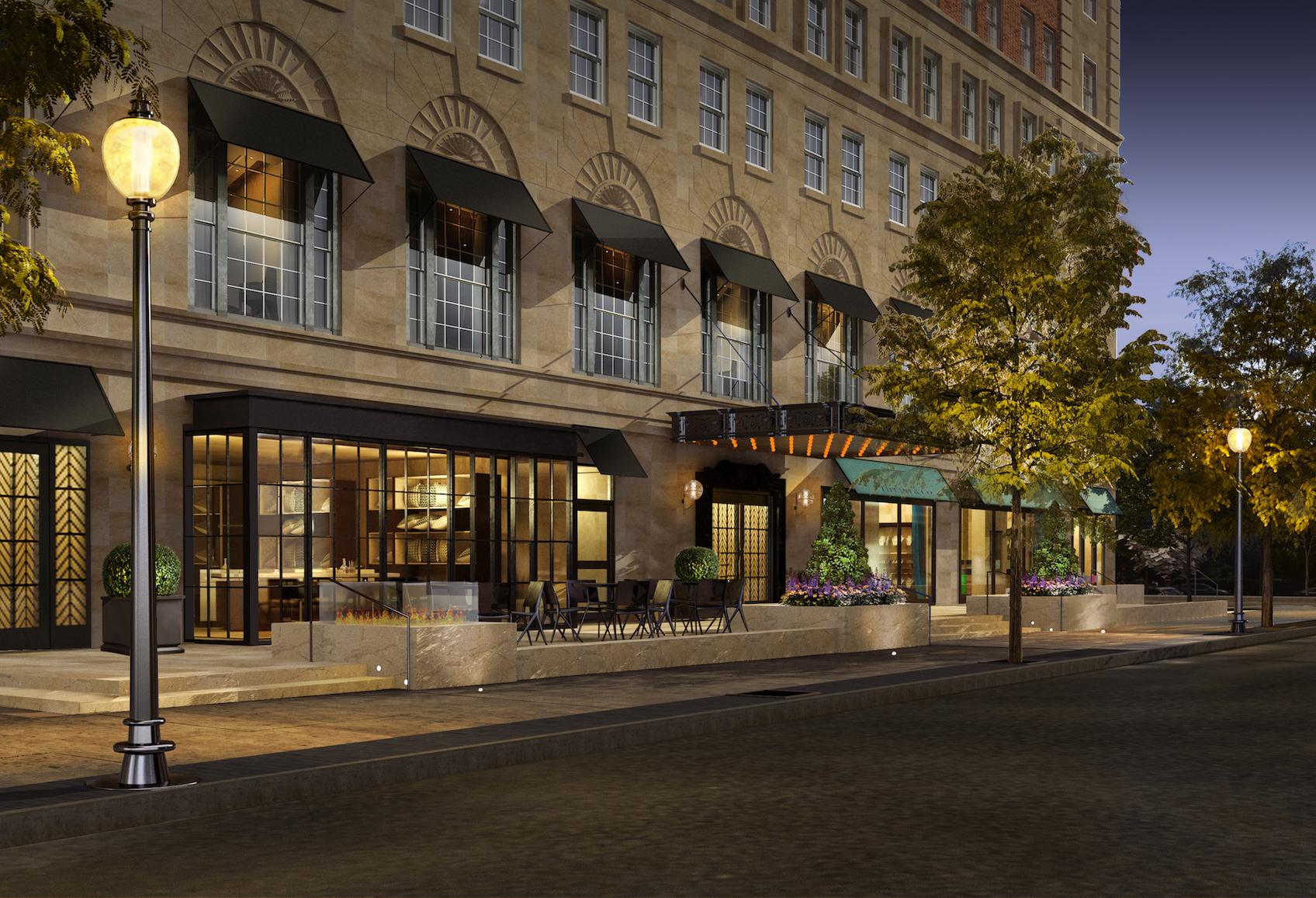 Taj Boston Hotel Moving Front Door As Part Of Major Renovation