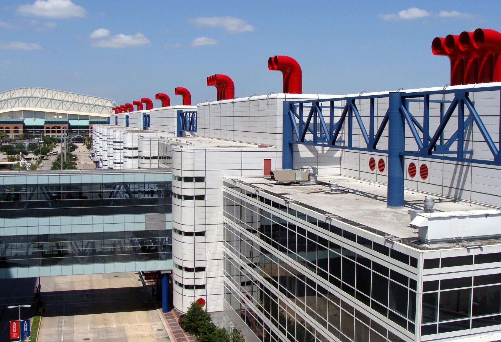 The George R. Brown Convention Center in Downtown Houston