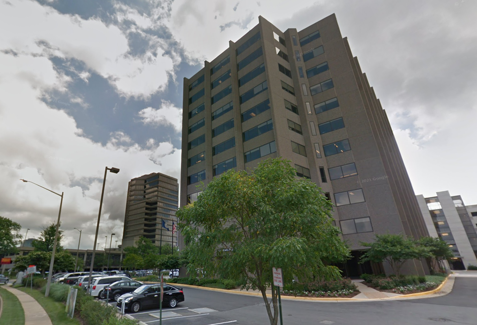 The EastBoro I office building in McLean, Virginia, owned by The Meridian Group