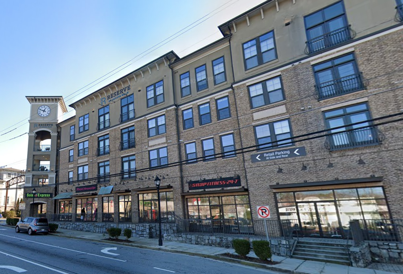 The Reserve at LaVista Walk in January 2023. One of the two apartment buildings was destroyed in a fire Nov. 10.