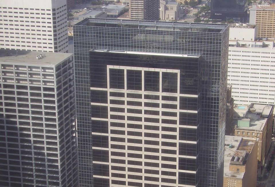 The former Reliant Energy Plaza in Houston