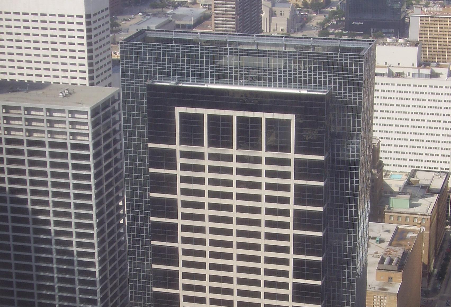 The former Reliant Energy Plaza in Houston
