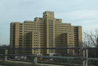Creedmoor Psychiatric Center in Eastern Queens. The state-owned healthcare campus could see nearly 3,000 homes under Gov. Kathy Hochul's plan.