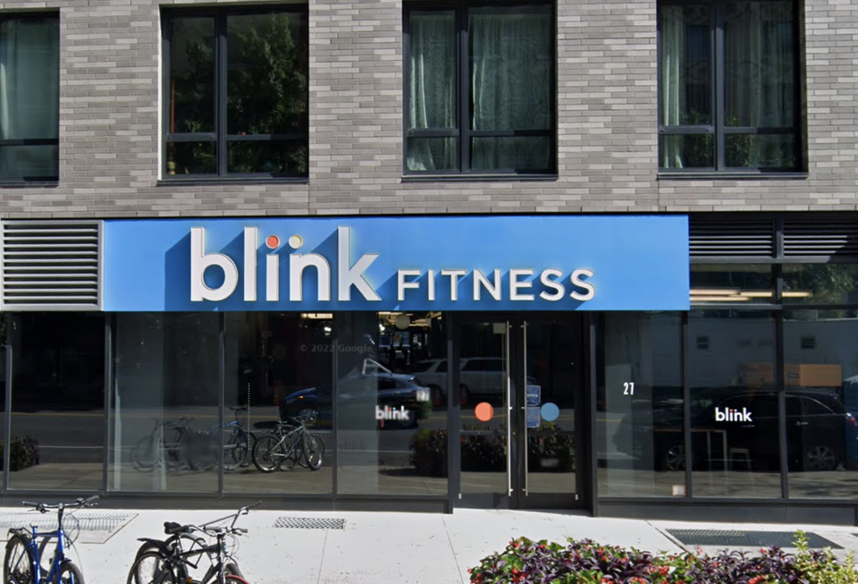 A Blink Fitness location at 27 W 116th St. in New York City.
