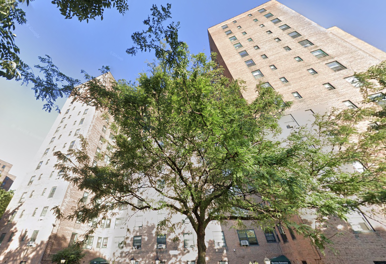 A partial view of the Riverton Square housing complex in Harlem, one of the properties securing a $500M A&E CMBS loan issued in 2021.