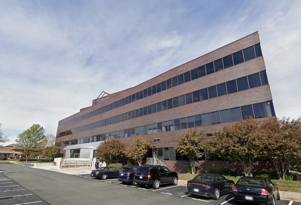 The office building at 381 Elden St. in Herndon.