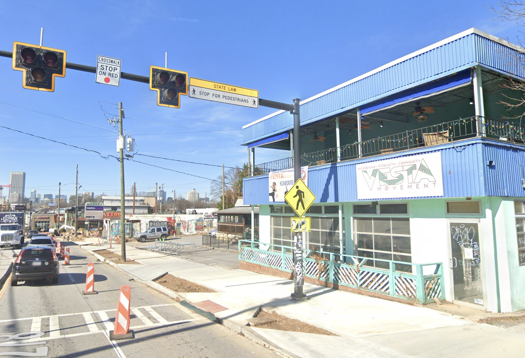 The strip of retail shops between 752 and 774 Ponce de Leon Ave. NE have been removed from Portman Holdings' Ponce & Ponce project plans.