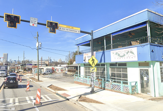 The strip of retail shops between 752 and 774 Ponce de Leon Ave. NE have been removed from Portman Holdings' Ponce & Ponce project plans.