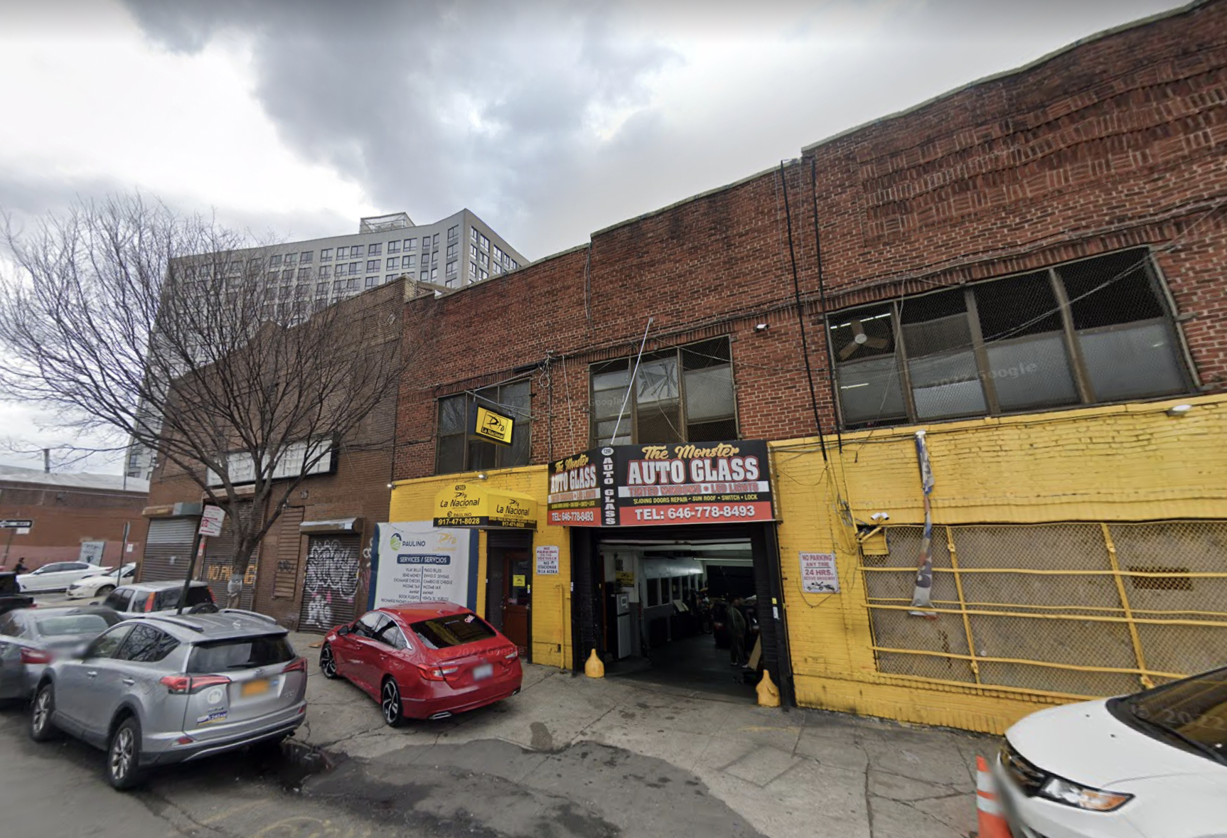 The South Bronx's 1298 Inwood Ave., where plans were filed last week for a 15-story homeless shelter.