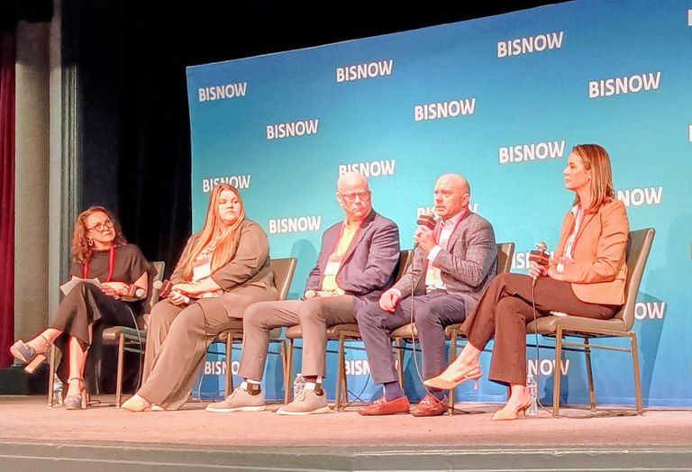 Panelists at Bisnow's 2026 DFW Property Management Summit.