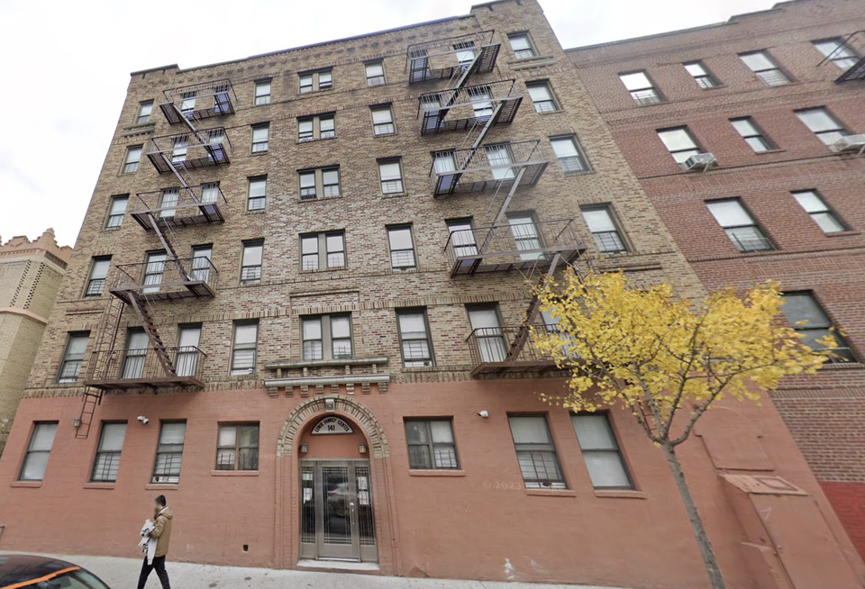141 W. 144th St. in Harlem, one of 17 properties covered in a $209.8M refinancing deal snagged by Slate Property Group this week.