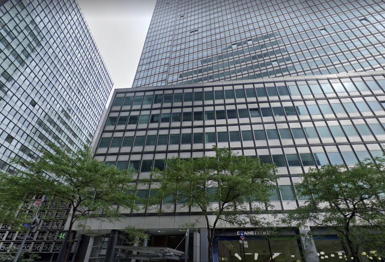 Rockrose Development's 200 Water St., which secured a $230M refinancing deal this week.