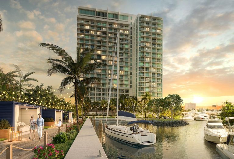 Pier 19 Residences and Marina Neology Development Little Havana Miami 1951 NW S River Drive