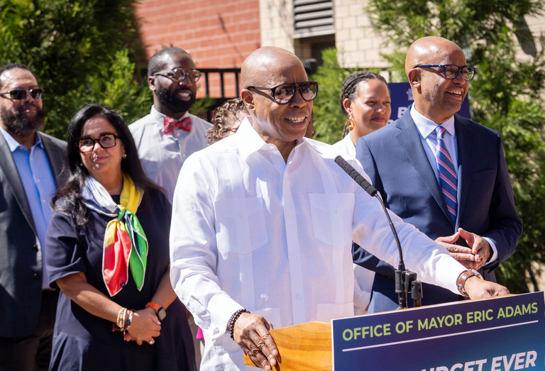 Mayor Eric Adams announced an additional $46M in funding for supportive housing in NYC in late April.