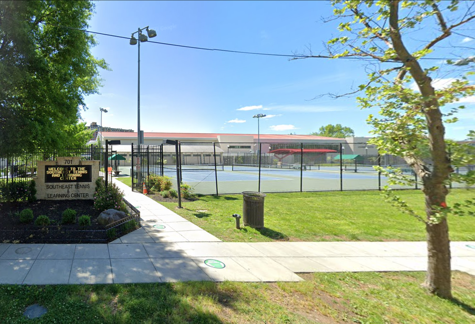 The Southeast Tennis and Learning Center developed by Jair Lynch, as seen in 2021